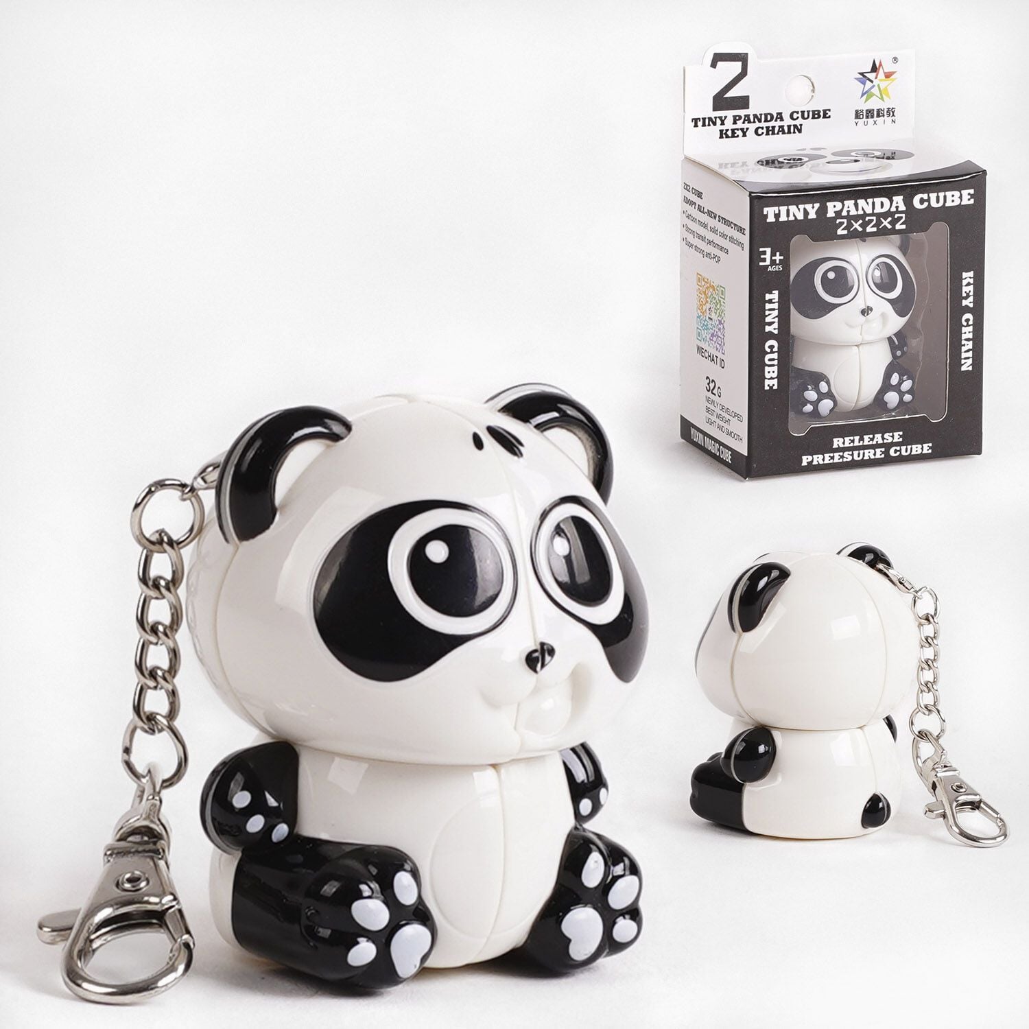 Гра логіка  Панда куб 2*2* коробка 10*9*5,5см 1582 Китай