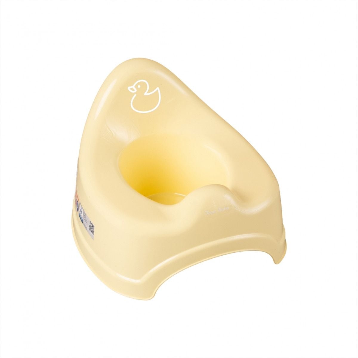 Горщик дит Каченя музичний пластм світло-жовтий PO-072-132 TEGA  BABY