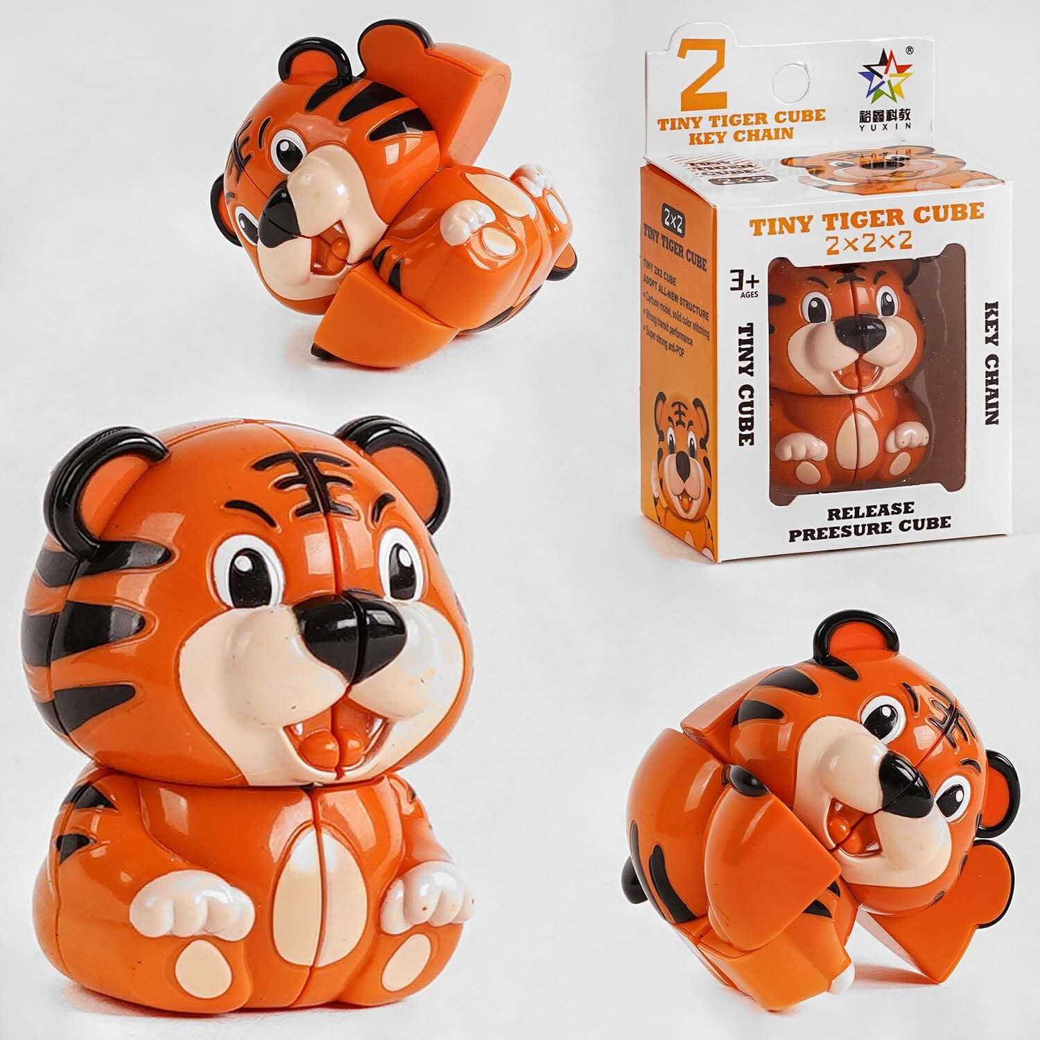 Гра логіка  Тигреня куб 2*2*2 коробка 7,5*8,5*5см 1622 Китай