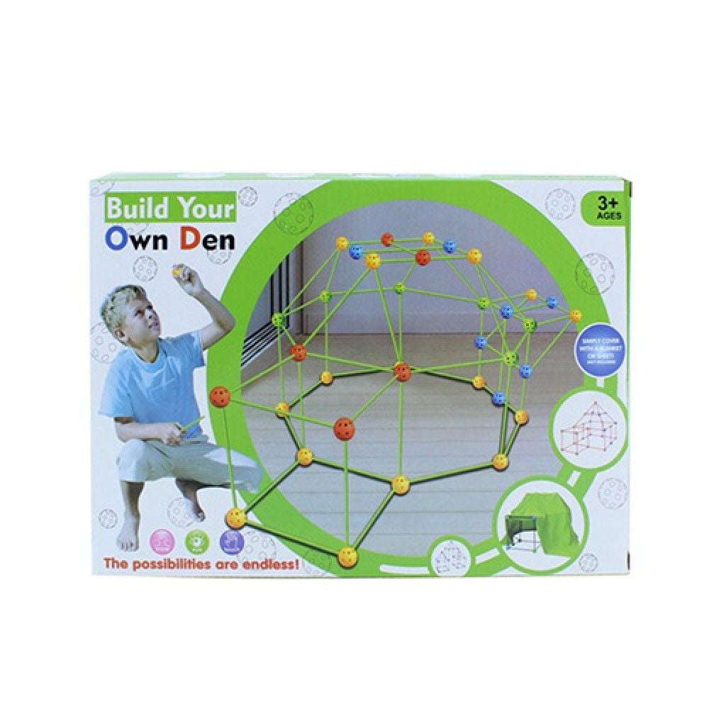 Конструктор - палатка 87д  51 стрижень 36кульок полотно коробка 34*24*4см 2020-36A Китай