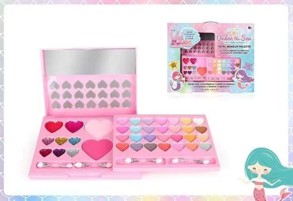 Косметика набір 3яруси 2 види в валізі коробка 42*33,5*5см 2005D Китай