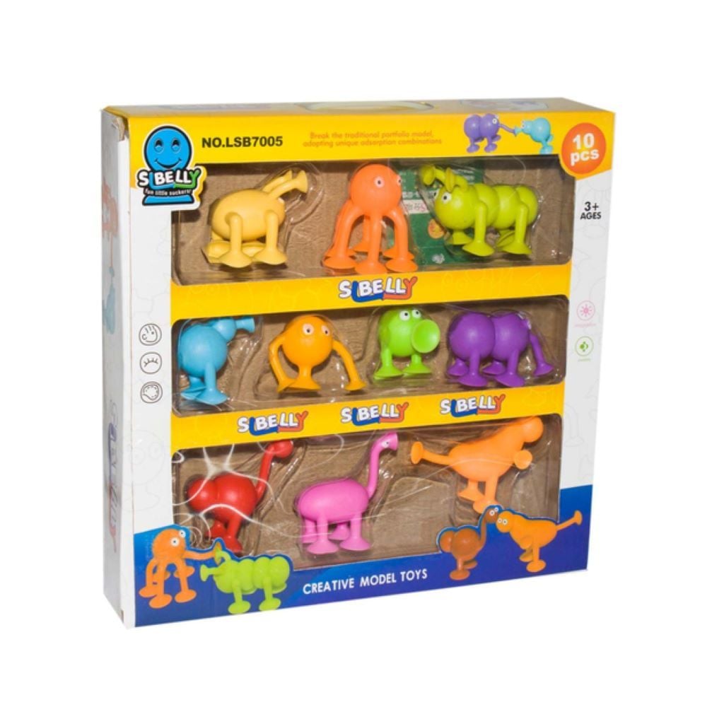 Герої Стікези набір 10 шт у коробці LSB7005 Китай