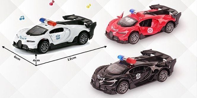 Машина метал 1:32 світло звук відкр двері у коробці 16*7*7см 3624P Автопром