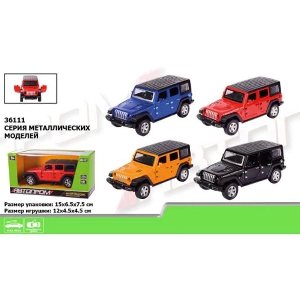 Машина металева 1:36 відкр двері у коробці 16*7*7см 36111 Автопром