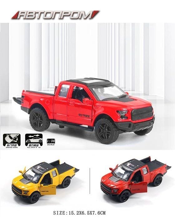 Машина метал 1:36 відкр двері у коробці 16*7*7см 36108 Автопром