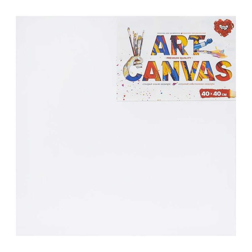 Полотно для малювання 40*40 Art Canvas AC-40×40 Danko toys