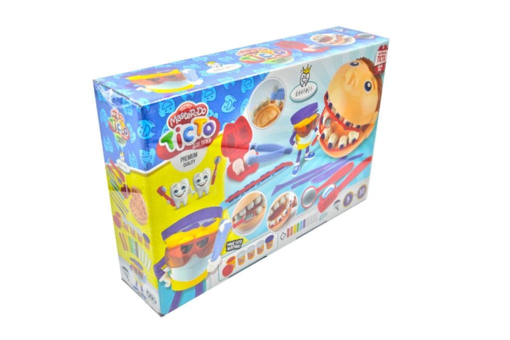 Тісто пластилінове для ліпки  Master Do Дантист у коробці 34*22*8см TMD-12-01U Danko toys