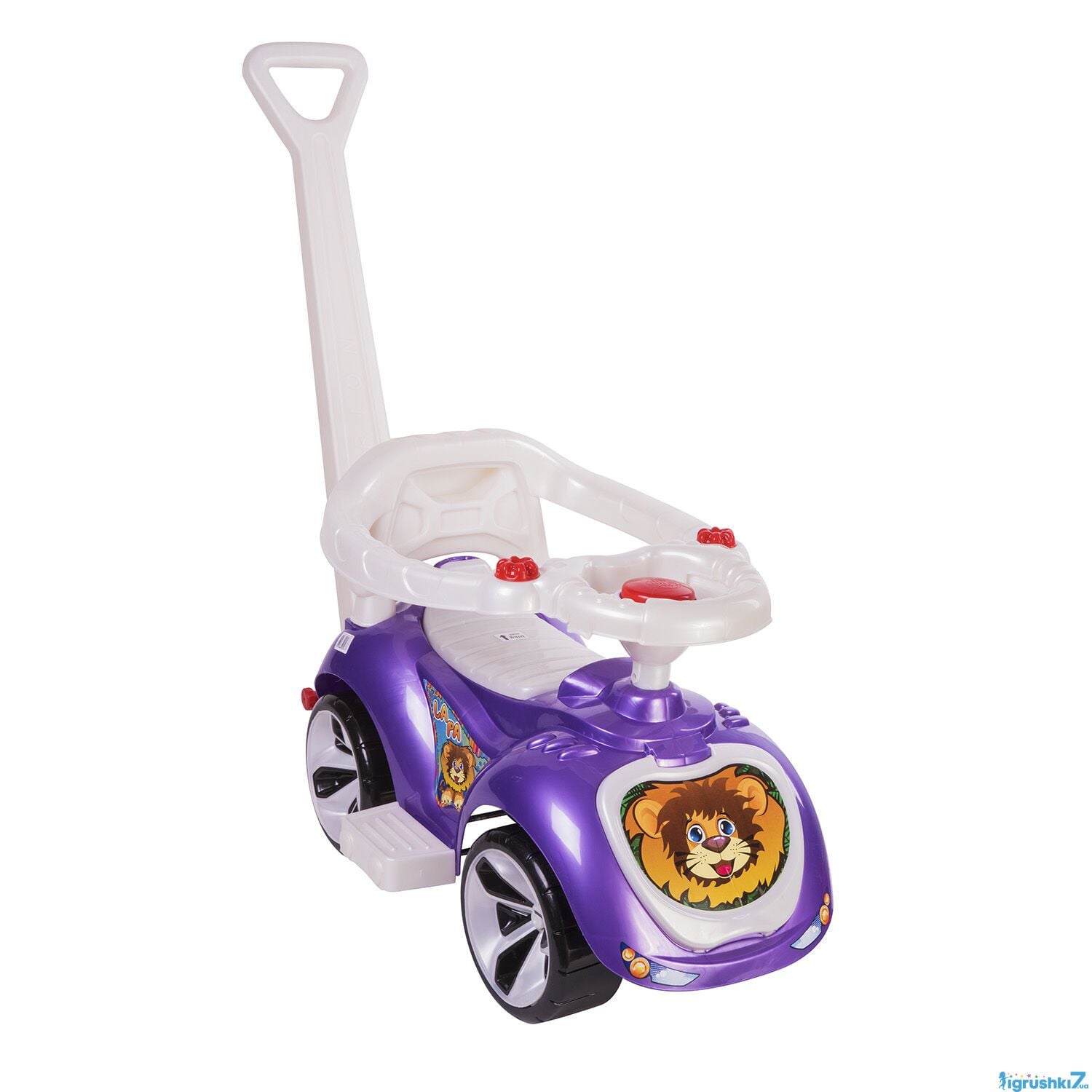 Машина Лапка фіолетова батьківська ручка бампер 809 оріон