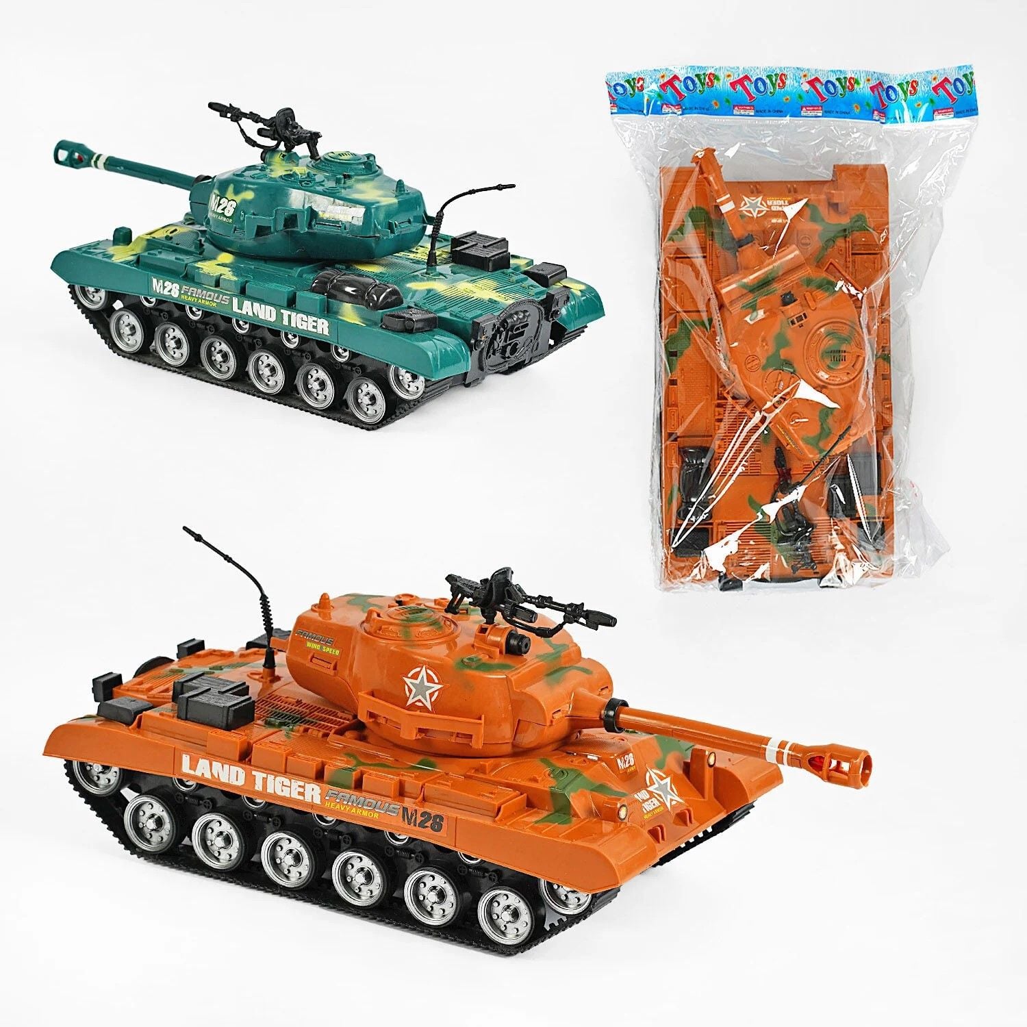 Танк  інерція 10см пакет 888 Китай