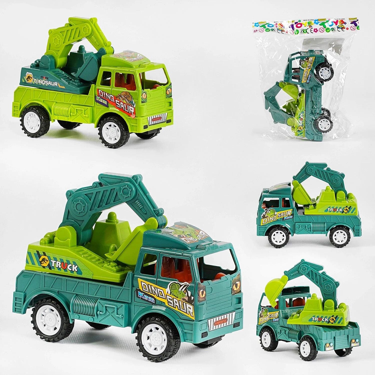 Машина Спецтехніка пласт інерція пакет 21*15*10см G004 Китай