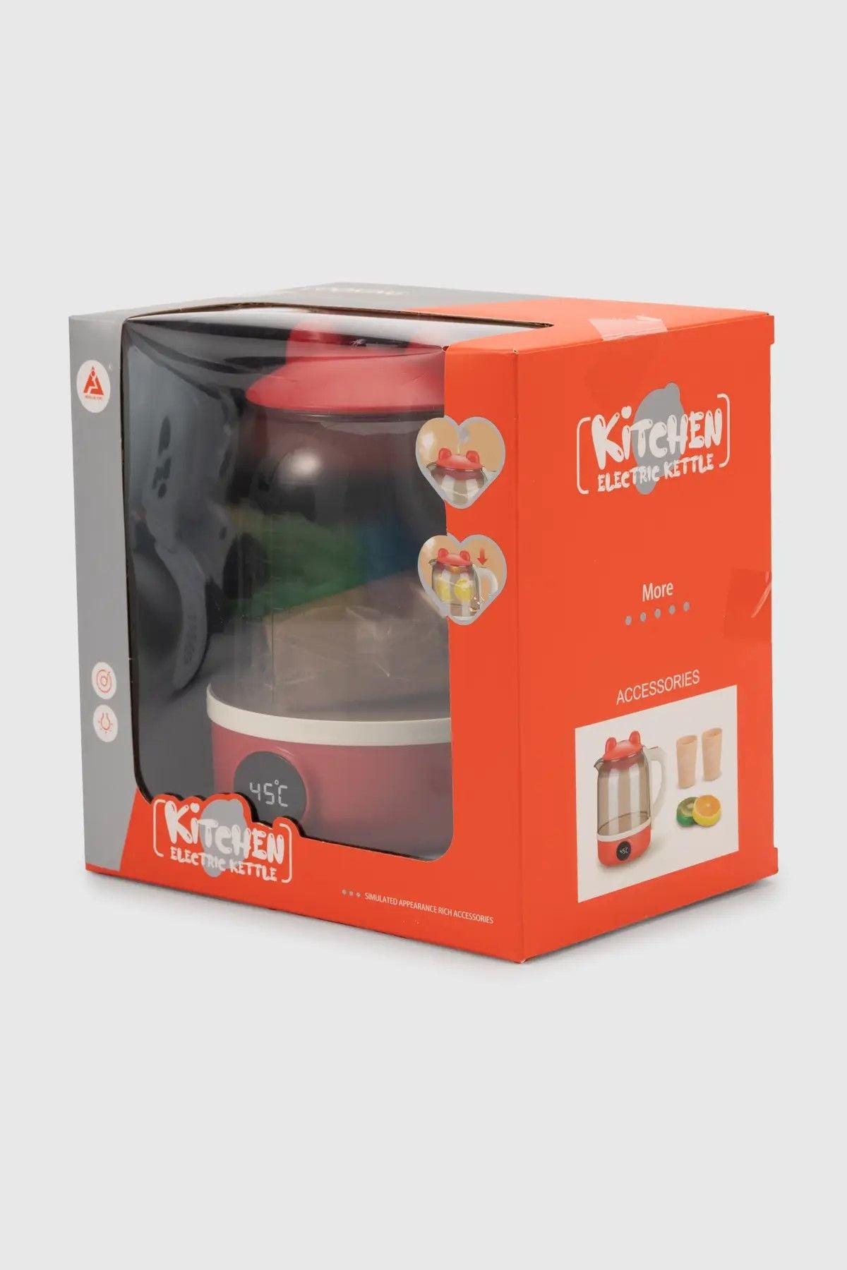 Електрочайник світло звук на бат коробка 17*18*13см HJ605 Китай