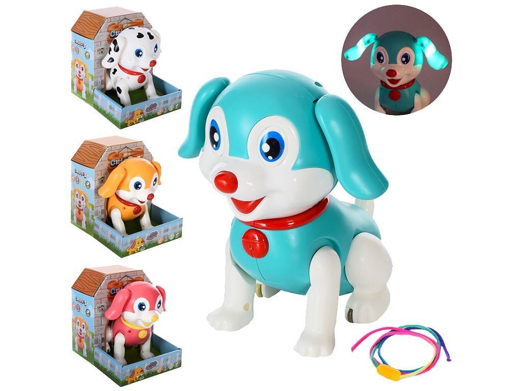 Музична іграшка Собачка на батар звук ходить у коробці 15*19*6см 5476-8 Китай