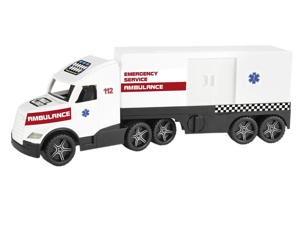 Машина пластик MAGIC TRUCK BASIC з авто швидка допомога 36210 wader