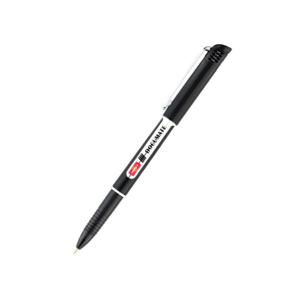 Ручка кулькова 0,7мм Documate чорна UX-120-01 Unimax