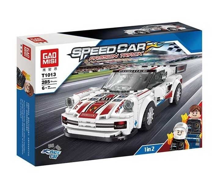 Конструктор 310дет Спорткар машина інерція коробка 38*27*6см T1013 Китай