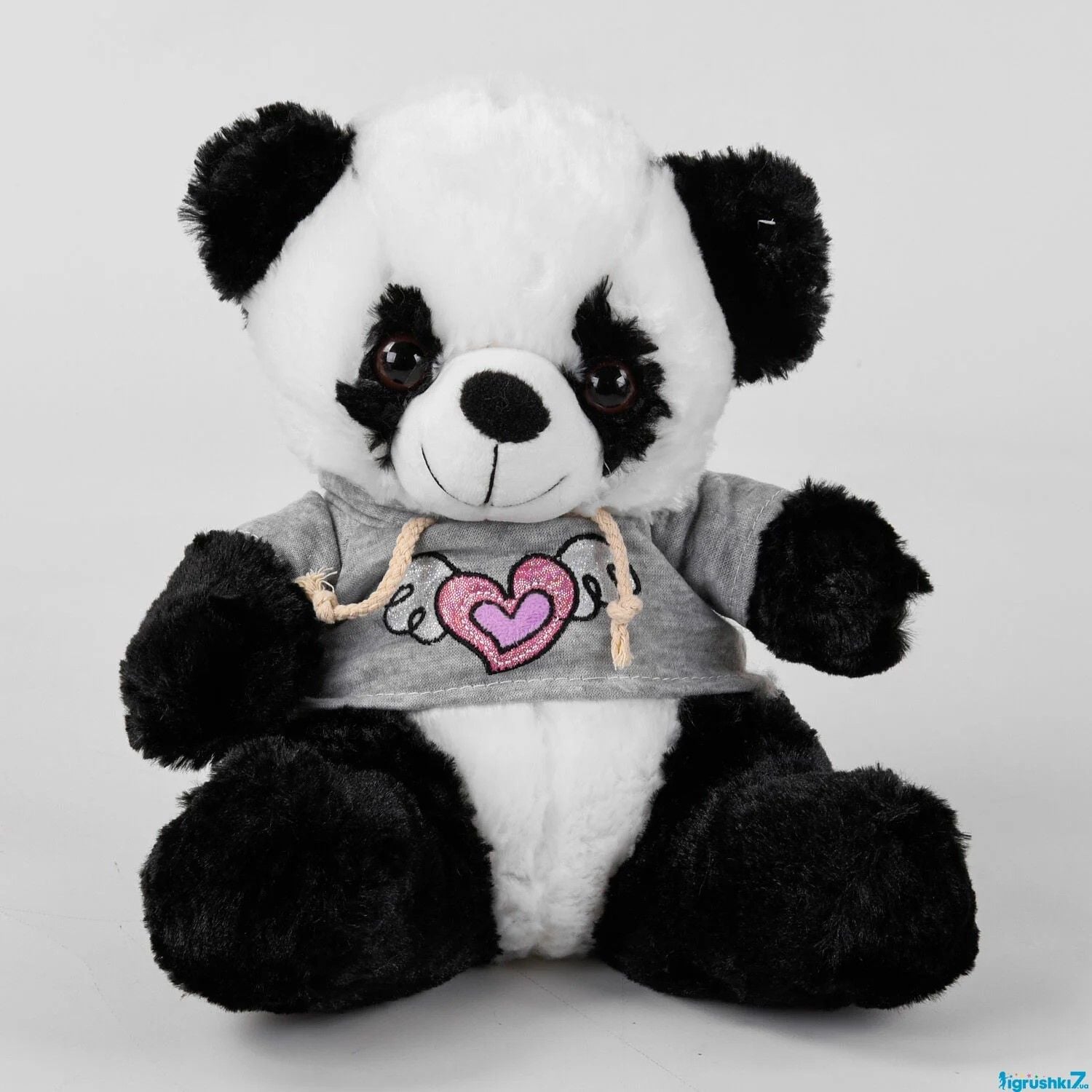 М'яка іграшка Панда 30см в кофтині травка M09867 Китай