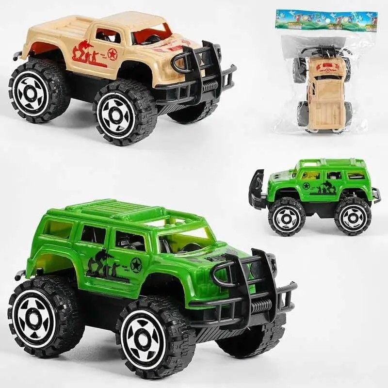 Машина інерція джип 10см пакет 877-6 Китай