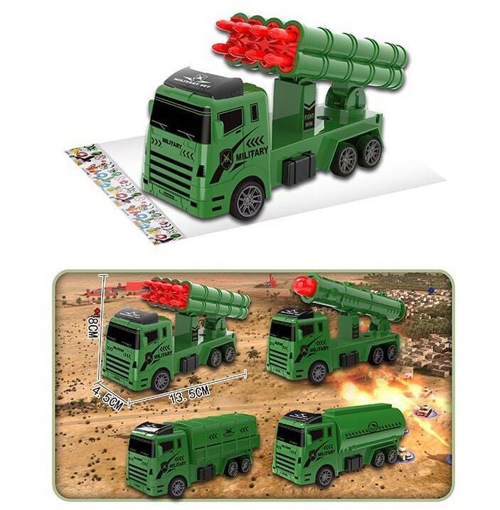 Машина інерція спецтехніка 3 види пакет 669-B3 Китай