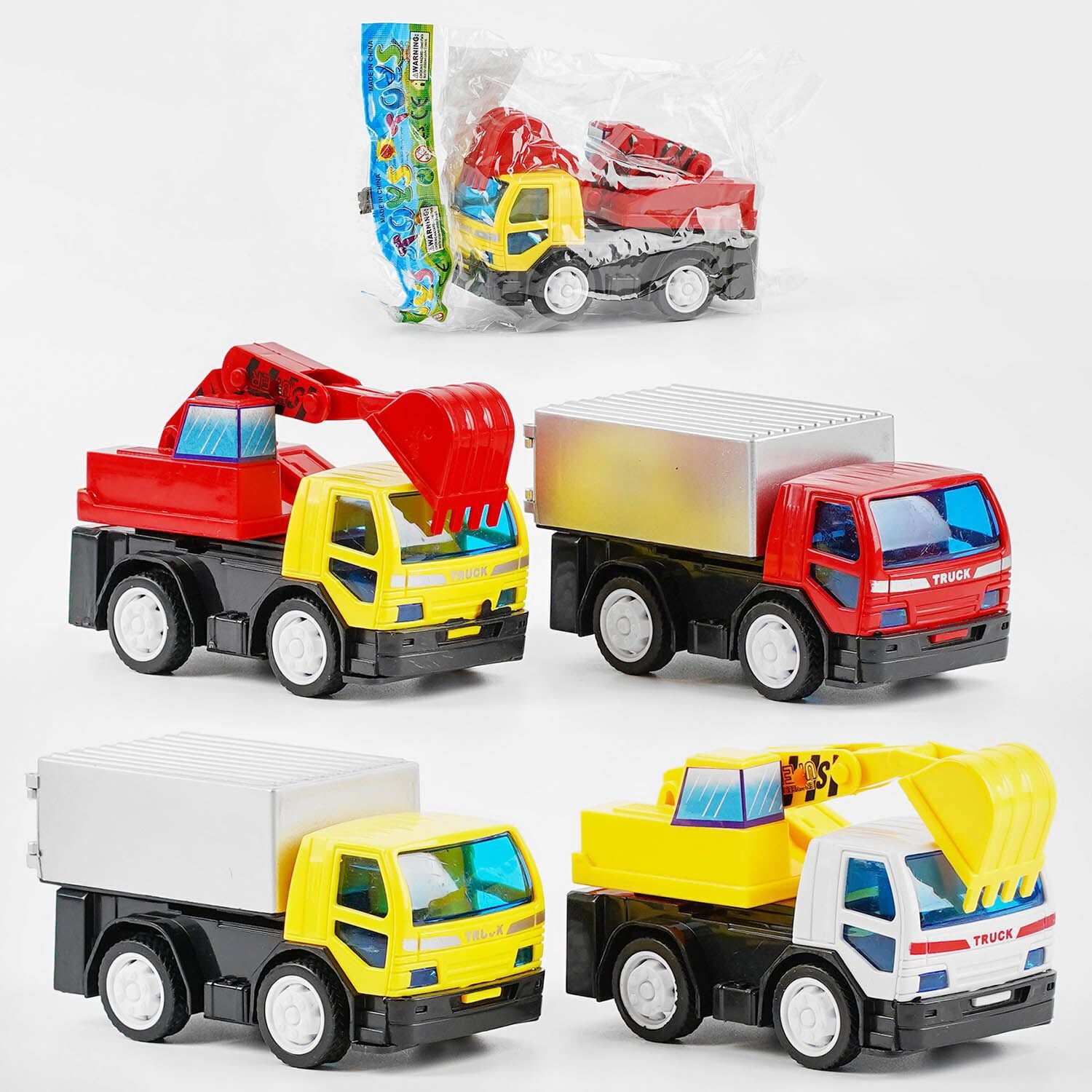 Машина інерція  спецтехніка 4 види пакет 5033С Китай