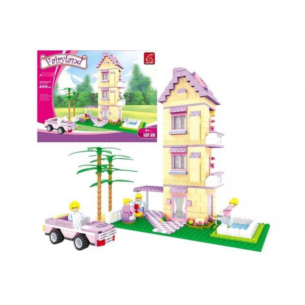 Конструктор 633д Fairy Land Будинок коробка 47*35*6cм 24807 KEYIXING