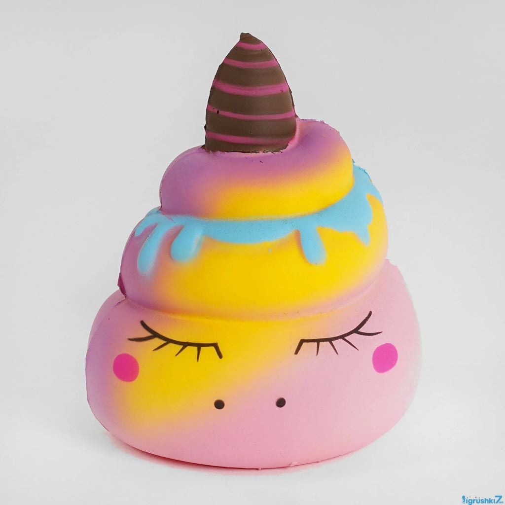 Антистрес сквіш паралон Єдиноріг 13*10см в пакеті C49673 Китай