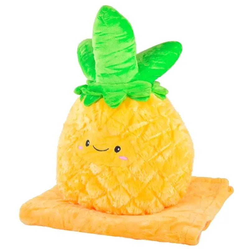 М'яка іграшка Ананас 40см + плед 80*120 MP02 Китай