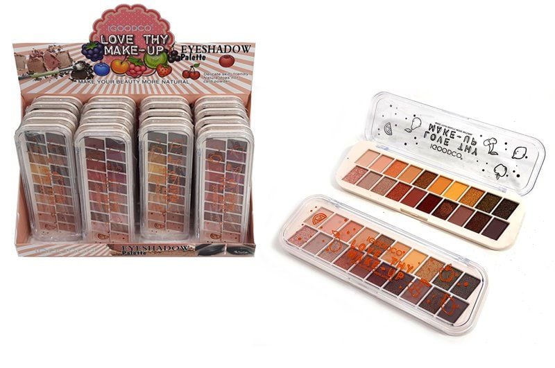 Набір косметики тіні 20в1 в коробці 17*5*1,5 см LK2837 Китай