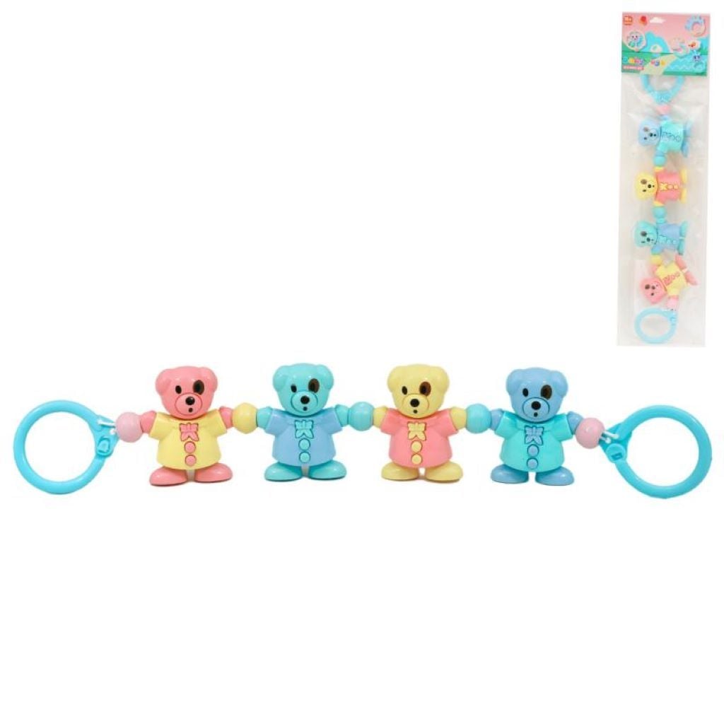 Брязкальце на візочок в пакеті 38*10см YQ101-102 Китай