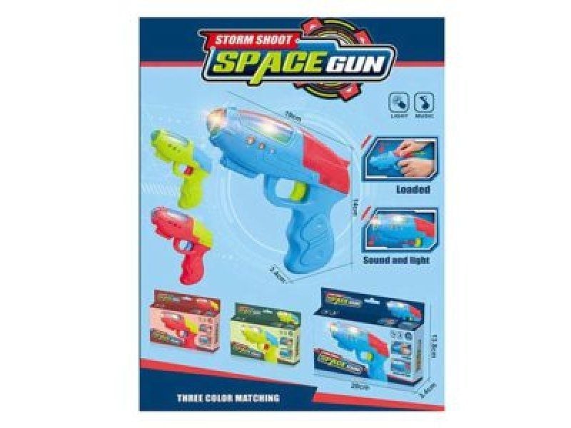 Бластер світло звук на батар у пакеті 15*5*17 см 9705C Китай