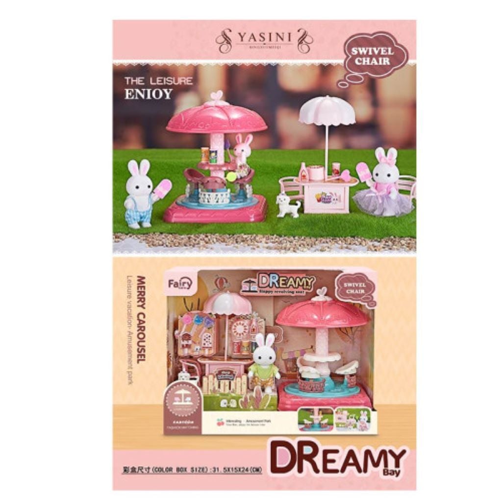 Меблі для ляльок DREAMY річний пікнік 1фігурка флоксова коробка 31*15*24см 6655 Китай