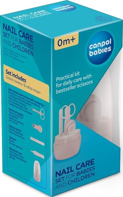 Набір для догляду за нігтями немовлят та дітей 9/814pin canpol