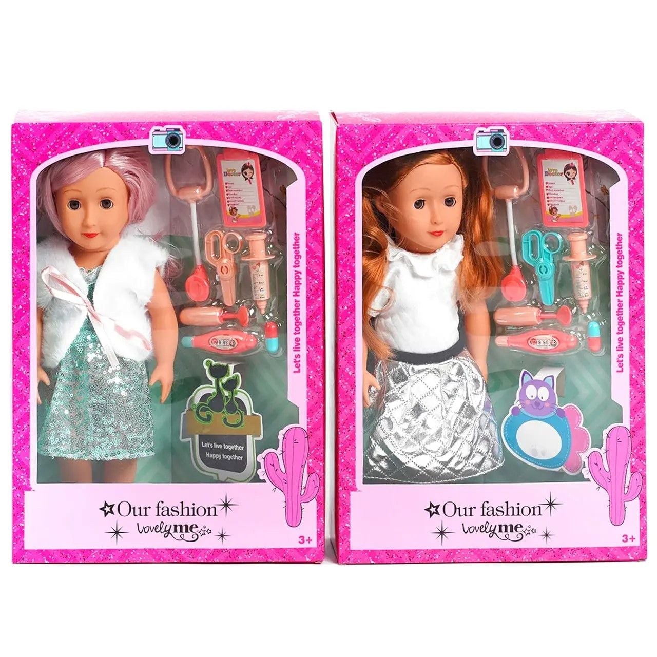 Лялька Лікарка аксесуари в коробці 37*26,5*9см F3368-A Китай