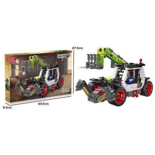 Конструктор 392д Harvest Ranch Спецтехніка коробка 43*27,5*7см 57003 Jie Star