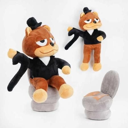 М'яка іграшка Ведмедик 29 см з тростинкою плюш 14845 Китай