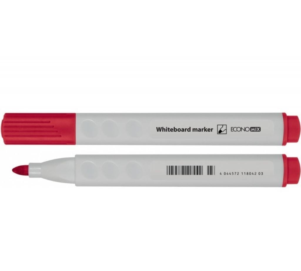 Маркер Whiteboard 3мм круглий для білих дошок трикутний білий корпус мікс  кольорів 11804-01-03 Econo mix