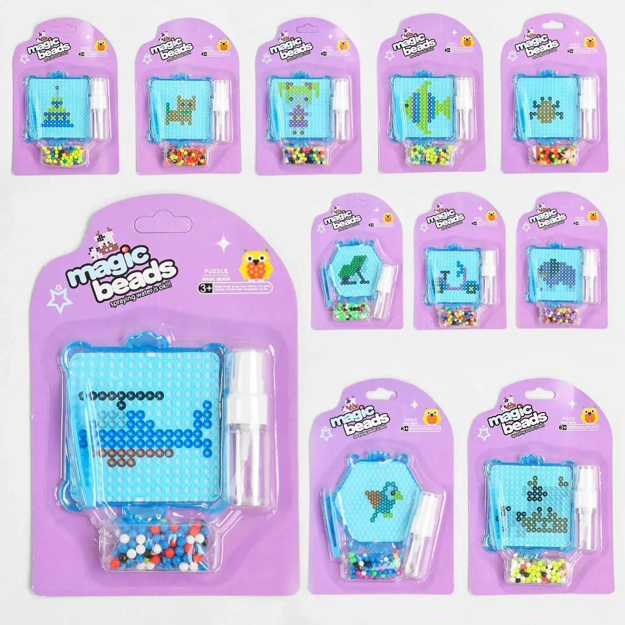 Аква-мозаїка мікс видів на листі 21*14см 44567 україна