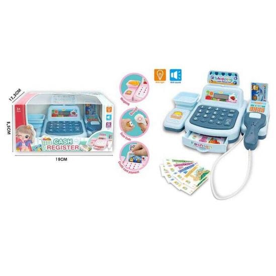 Касовий апарат звук світло на батар коробці 19*12*9см L332-10H Китай