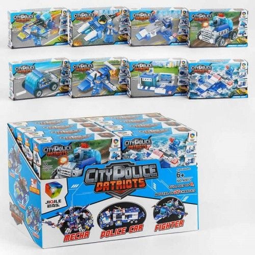 Конструктор 49-64д City Police у коробці15,5*10*4см 40011 Китай