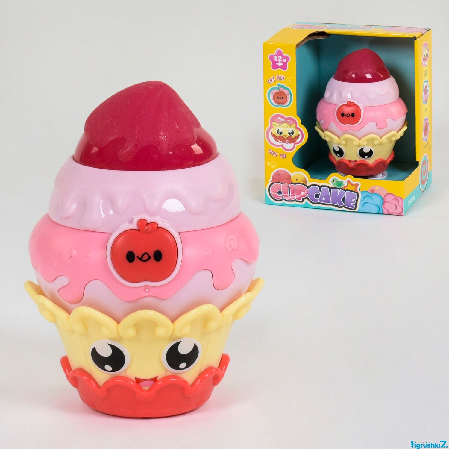 Музична іграшка Тістечко  світло звук у коробці 16*10*14см 65190 Китай