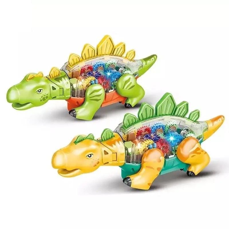 Музичний динозавр звук світло на батар у коробці 26*12*10 см 22113 Китай