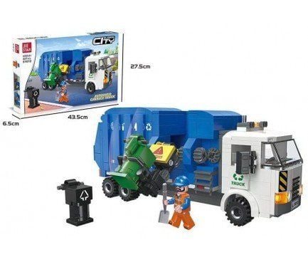 Конструктор 447д Сміттєвоз у коробці 43*27*7см 51012 Jie Star