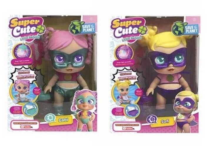 Лялька  Супергероїня 29см аксесуари музика світло у коробці 32*15*11см 3666-136 Китай