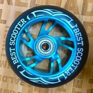 Колесо для  трюкового самоката PU 100мм підшибник  синій Best Scooter 7438/100 Китай