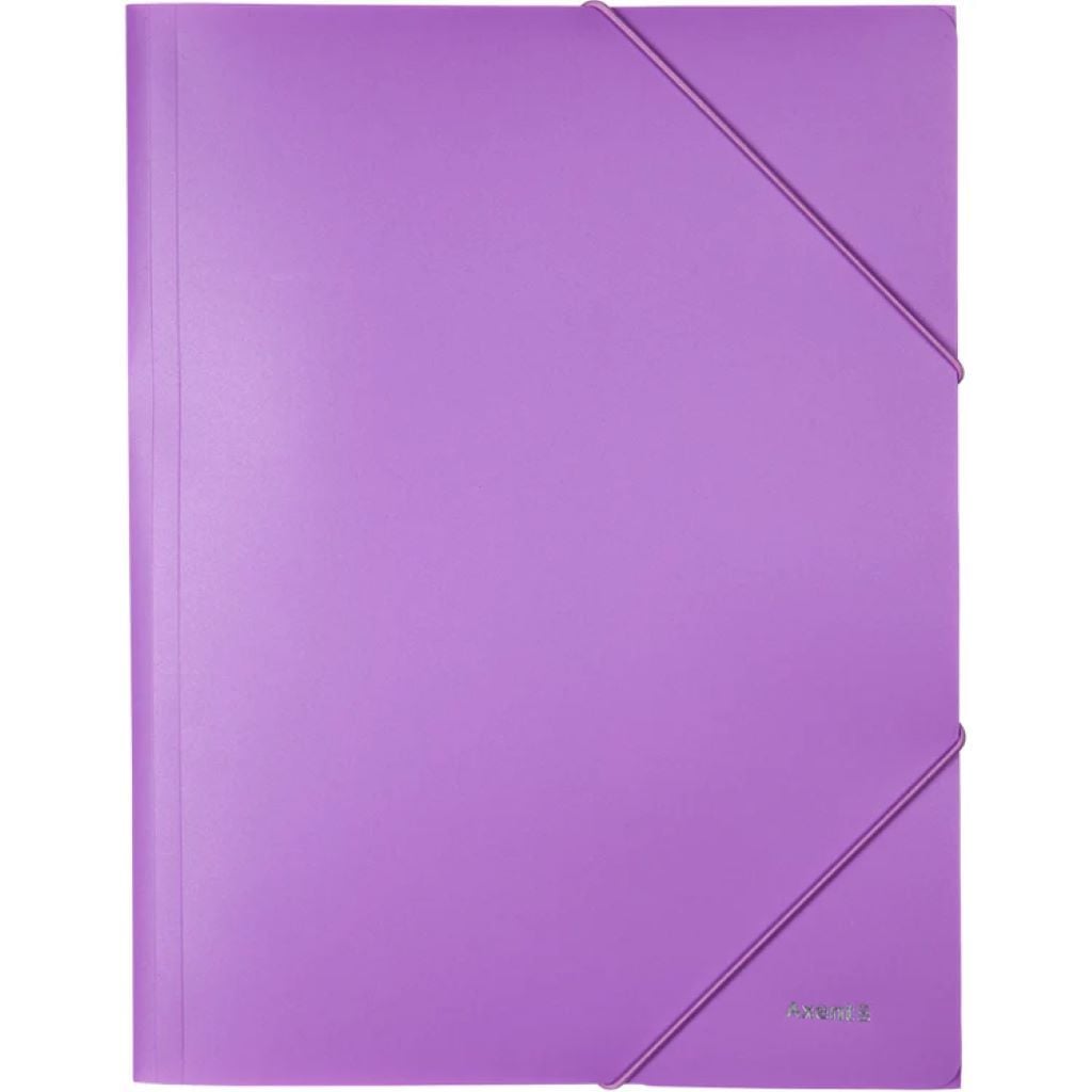 Папка А4 конверт на гумці бузкова 1504-36-A Axent