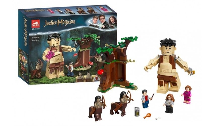 Конструктор 279д Justice Magician  Заборонений ліс фігурки корбка  28*21*5см 11569 Китай