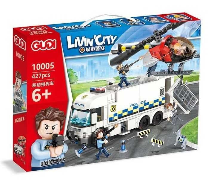 Контруктор 427д Поліцейська місія у коробці 39*28*6см 10005 GUDI