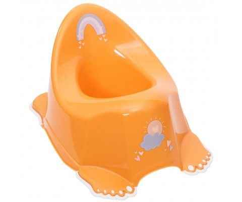 Горщик Метео з протиковзаною гумою пластм гірчичний ME-001-166 TEGA  BABY