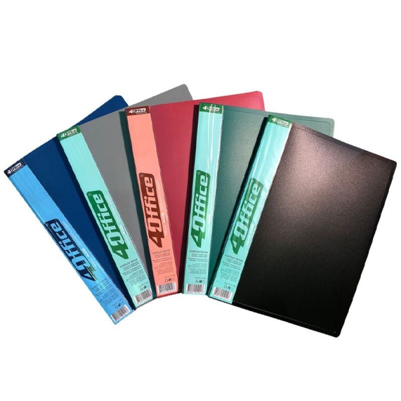 Папка А4 на 20файлів мікс кол 4-223 Office