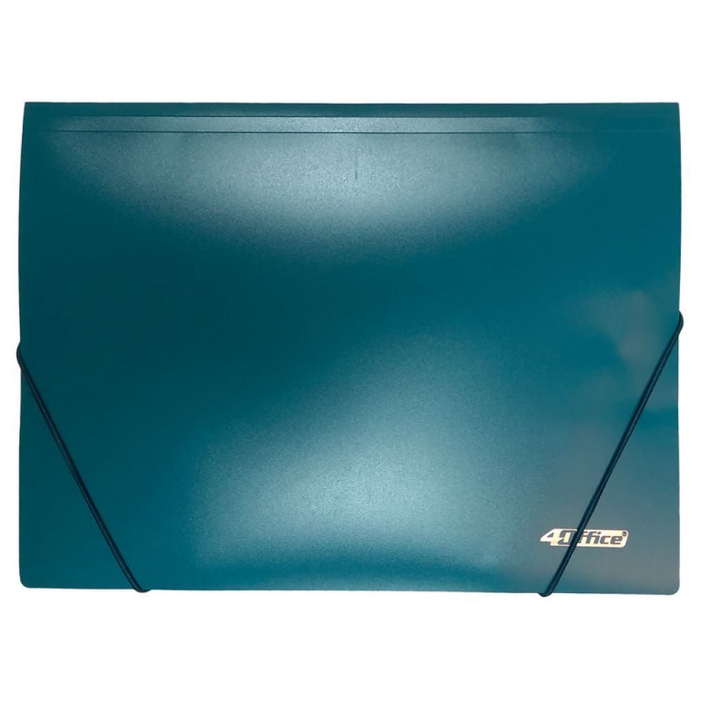 Папка А4 конверт на гумці бірюза 4-244-04 Office