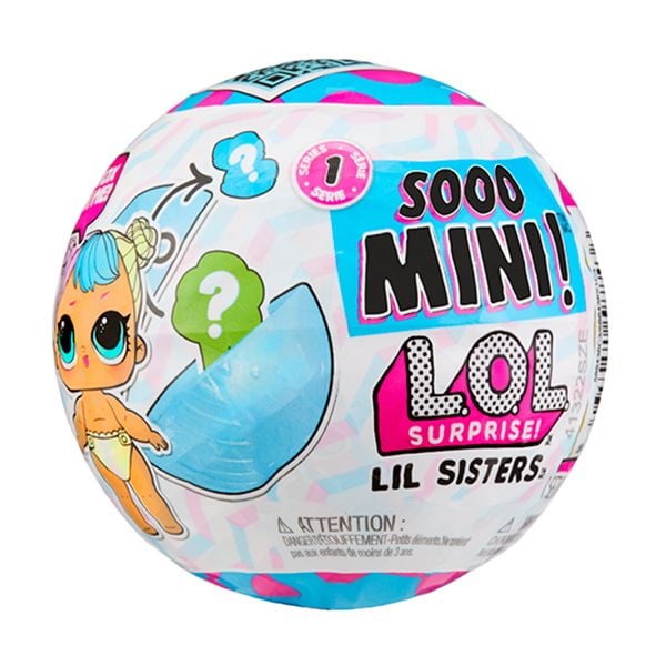 Лялька LOL серія SURPRISE Sooo Mini Крихітки-сестрички в кулі 6*6см 588436 kiddisvit
